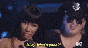 Miley vs Nicki